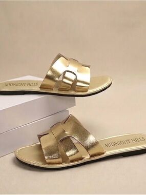 Midnight Hills Slide Sandals for Women